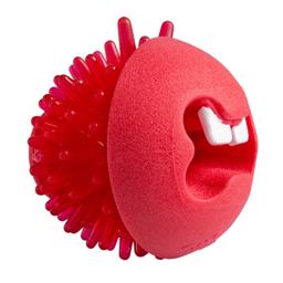 Rogz Hunde Legetøj Yotz Fred Treat Ball Rød